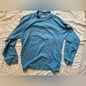 Men’s UNC Tar Heel Blue Columbia Pullover North Carolina Large